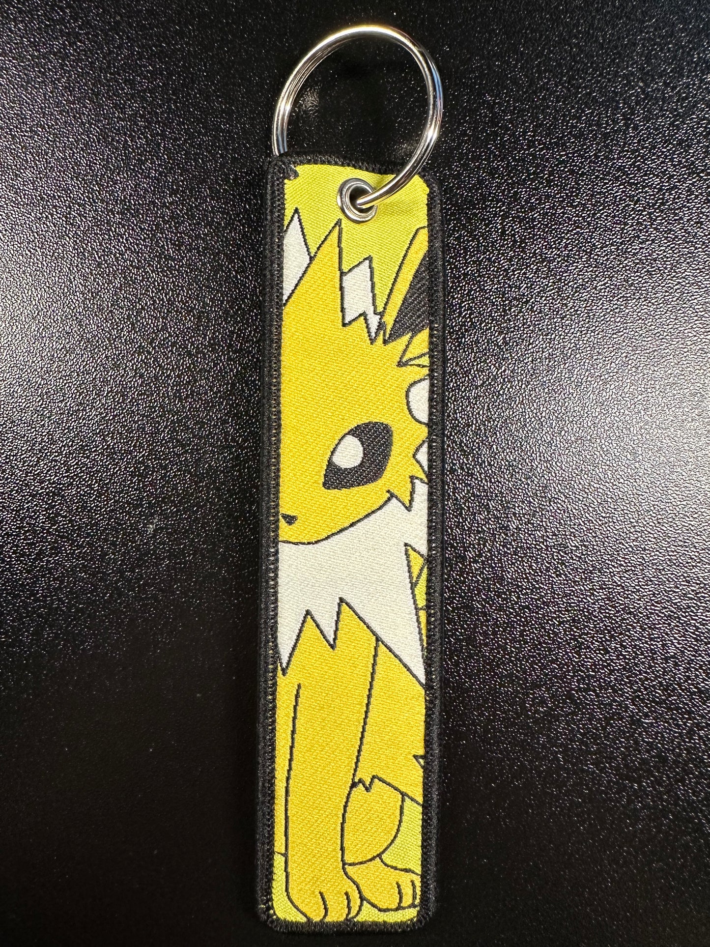 Jolteon Embroidered Keychain