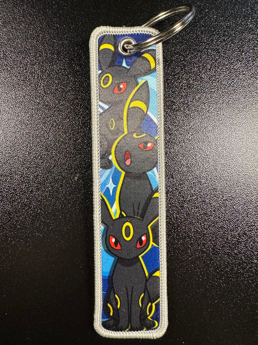 Umbreon Embroidered Keychain