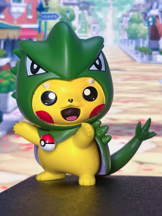 Tyranitar Poncho Pikachu